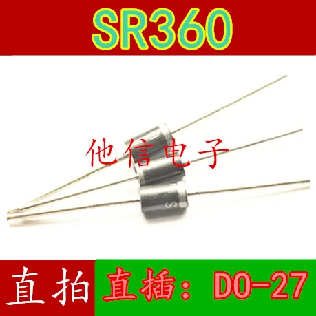 10pcs Sr360 Sb360 Mbr360 Ss36do-27 3a 60v Mic - Integrated Circuits ...