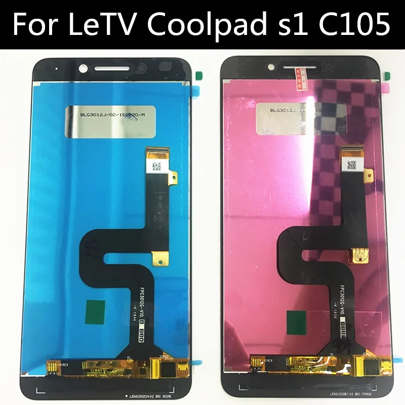 Для Letv LeEco Cool Coolpad S1 C105 смены ЖК-дисплей Дисплей кодирующий преобразователь