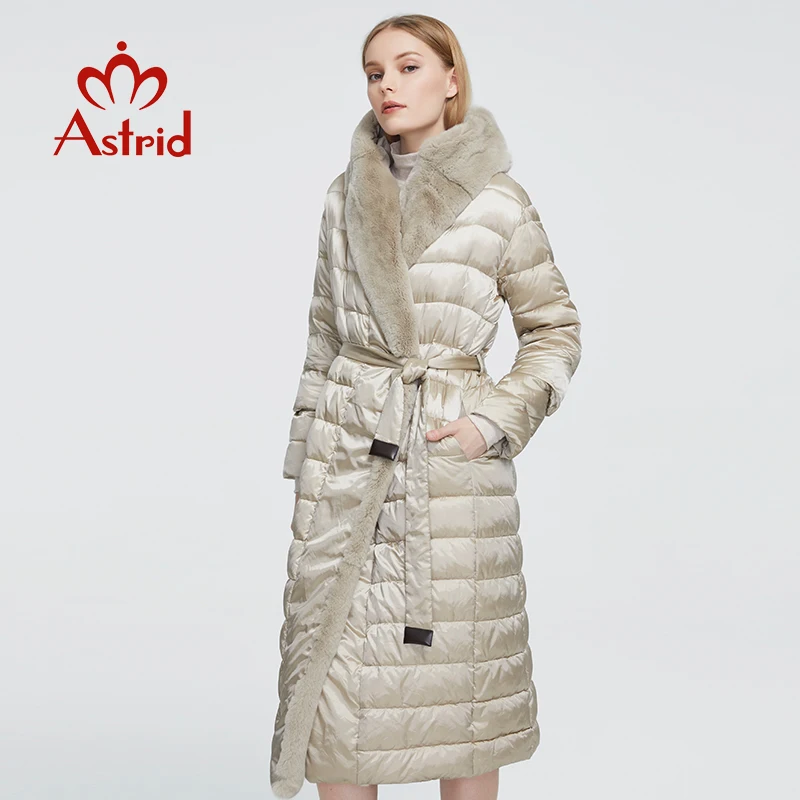 Новинка 2020 зимнее женское пальто Astrid Женская длинная теплая парка куртка с