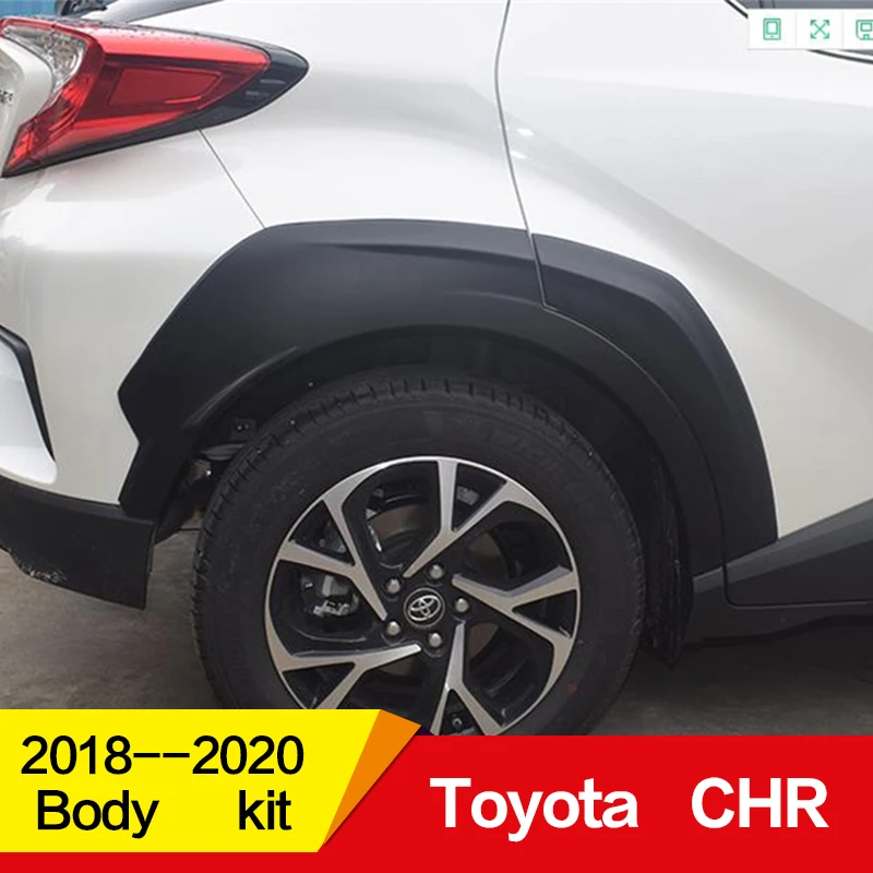 Подходит для Toyota CHR, обвес, крыло,,, лет, Воздухозаборники, вентиляционные крышки, автомобильные аксессуары, 6 шт