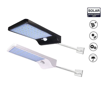 

48 LED Solar light Solar Power PIR Motion Sensor Wall Light Outdoor Waterproof Energy Saving Street Garden Security Lamp wall+La