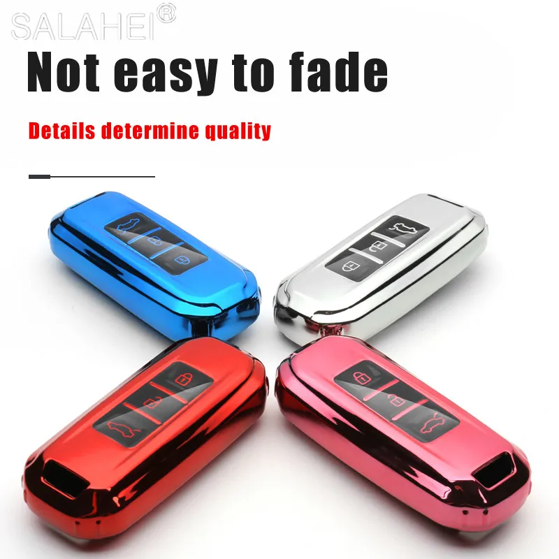 

Colorful Soft TPU Car Smart Key Fob Shell Cover Case For Baojun 510 560 360 730 630 610 310 E100 310W 530 RS-5 AutoAccessories
