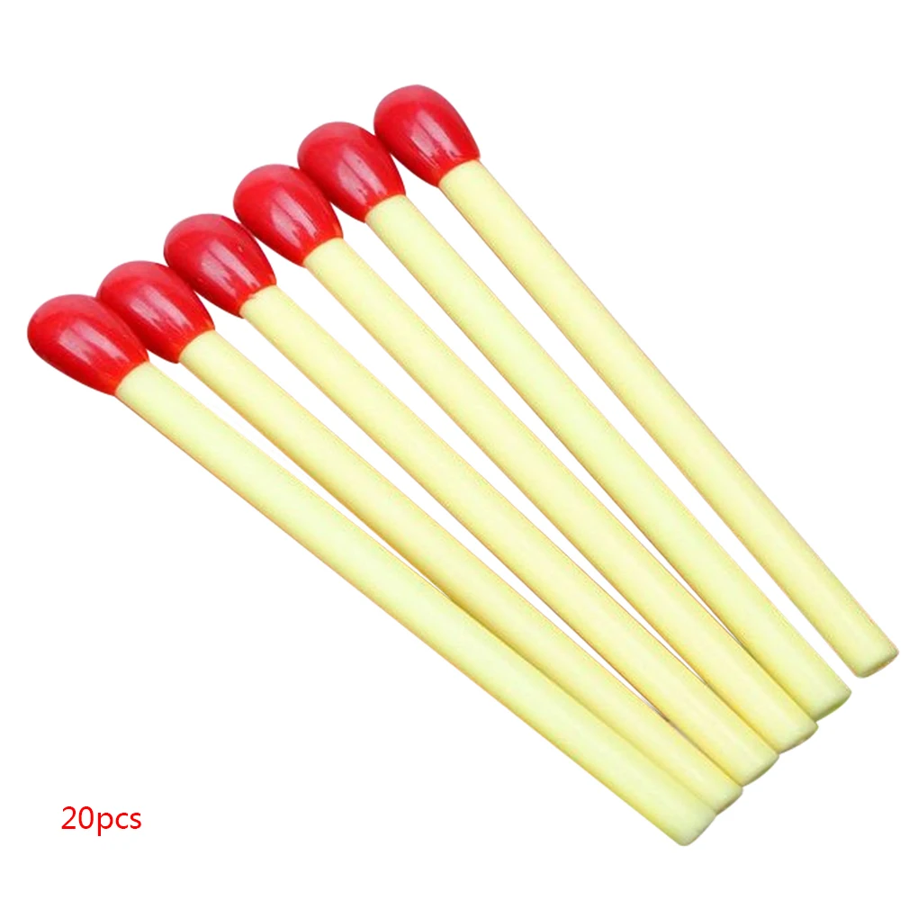

FangNymph 20pcs Matchstick Ball Pens Office Supplies BallPoint Pen Student School Writing Pens