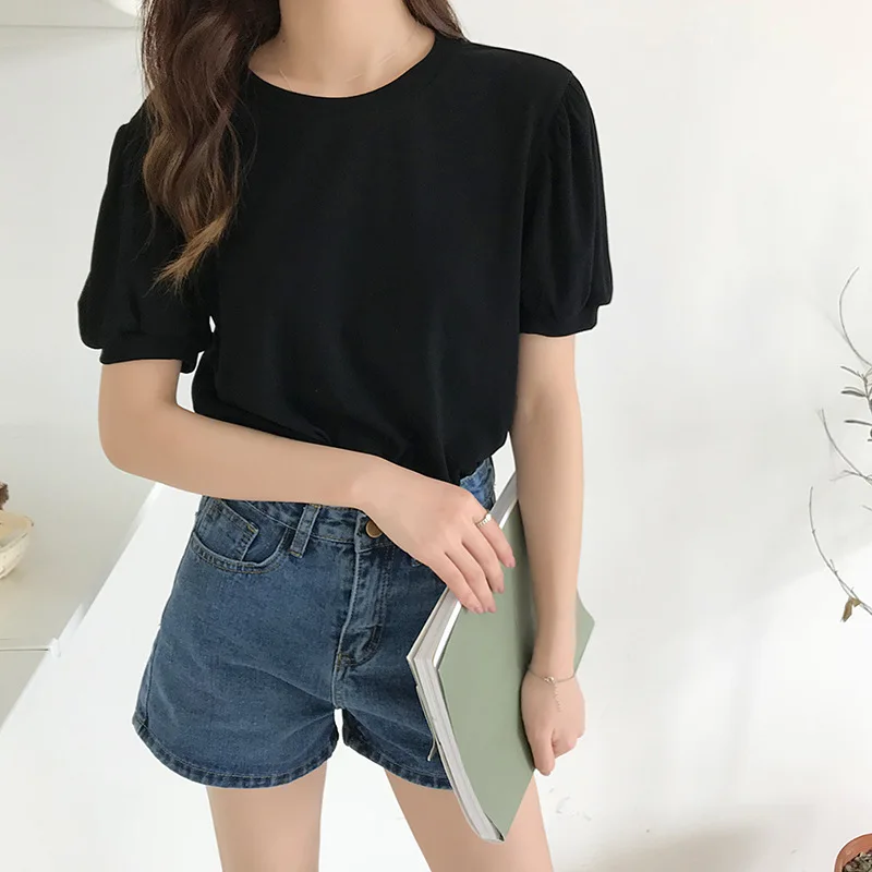 Dk3433 [Yellow Zheng] летние прямые брюки с высокой талией, повседневные женские джинсовые шорты