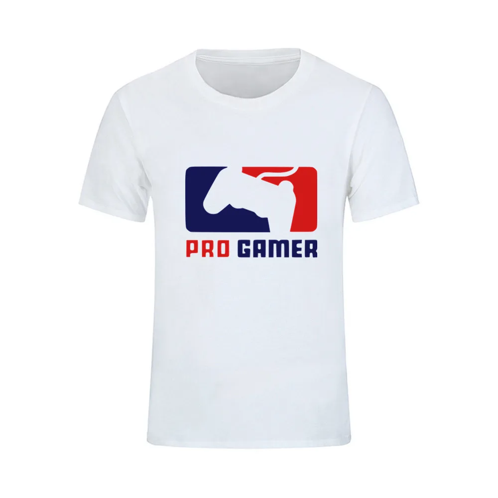 Футболки Pro Gamer с консолями мужские креативные летние футболки из хлопка модные в