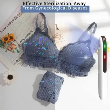 

Portable UVC Sterilizer Lamp Handheld USB Charging Disinfection Lamp UV Mask Clothes Disinfection Light For Home Travel Dropship