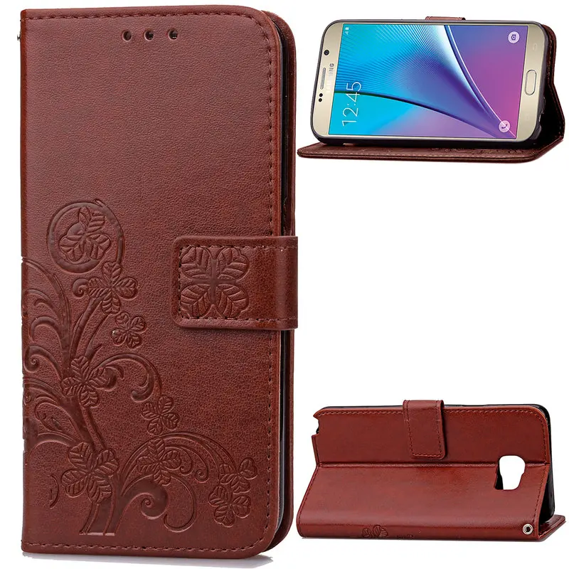 

For SamSung Galaxy Note5 Case Fashion Flip Leather Wallet Card slot Stand Back Cover For SamSung Note 5 ON5 N920 Anti-fall Cover