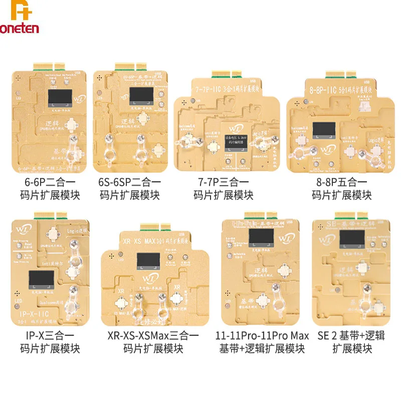 WL чип логика EEPROM программист для iPhone 11 11promax XS XSMAX XR X 8P 7P 6SP 6G Keep Baseband данные после