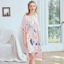 Новое шелковое кимоно халат ночная рубашка невесты халат шелковые халаты соблазнительное кимоно халат ночной халат дамы купальный костюм платья j25