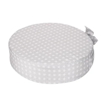 

Stars Print Round Detachable Seat Heightening Washable Thickening Chair Seat Baby Child Dining Chair Heightening Cushion