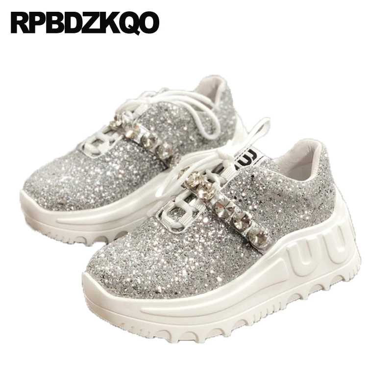 Rhinestone trainers Clearance