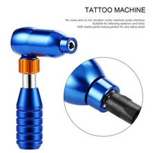 Горячая стильная без шума тату машина легкий из алюминиевого сплава электрическая машинка для татуажа аудио интерфейс макияж машина для бровей тела
