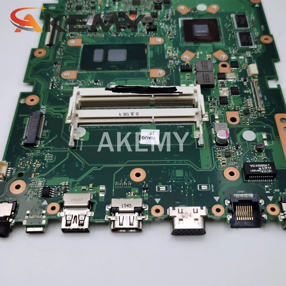 X756UV MB._0M/I3-6100U/AS V2G Mainboard REV3.1 For ASUS X756U X756UV X756UX X756UWK X756UQK X756UQ Laptop Motherboard 100%Tested