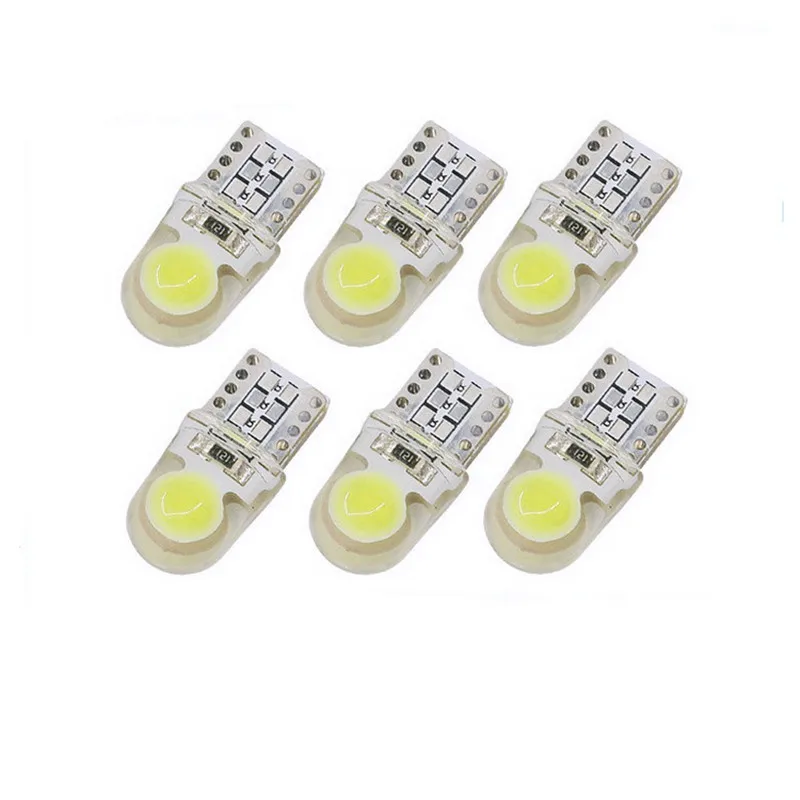

Lamp LED Cob Silicone Marker Lamp License Plate Light Highlight Led T10 W5w 194 168 Refit Lamp Car Led Light Car Accessories