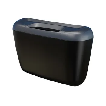 

Trash Can Mini Vehicle Auto Car Garbage Dust Case Holder Box Bin Trash Rubbish Can Car Cleaning Tool Black Multifunction#LR1