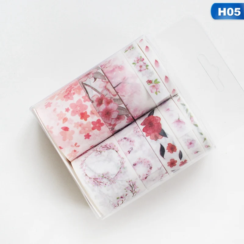 OSS7137H05 10 рулонов набор мультфильм мечта и бумажная лента - Color: OSS7137H05