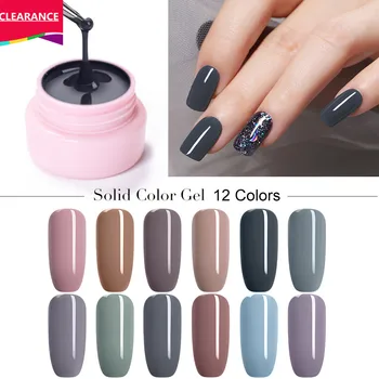 

UR SUGAR 5ml Color Gel Polish Glitter Nail Art Soak Off UV LED Gel Varnish UV Color Paint Gel Nail Varnish Gel