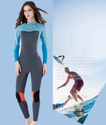 Держите в тепле оборудование для дайвинга 3 MM для мужчин или женщин Оборудование для дайвинга Водные виды спорта Мокрые спортивные костюмы