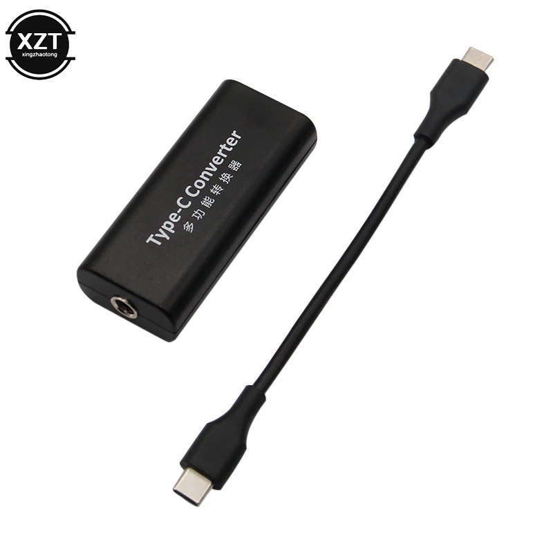 Адаптер питания постоянного тока конвертер разъема 5 5*2 1 мм мама в USB Type C для
