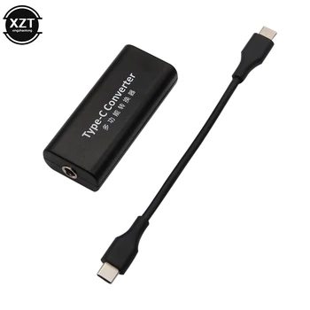 

DC Power Adapter Connector Converter 5.5*2.1mm Female to USB Type C Jack Converter for Lenovo Dell Hp Asus Laptop Charger 45W