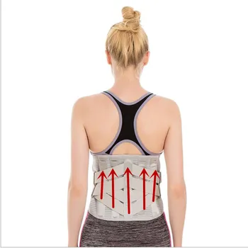 

2020 Newest Design Medical Support Bar Belt Orthopedic Posture Corrector Brace Waist Trimmer Belt Lower Back Lumbar Support Belt