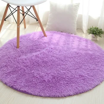 

Household round carpet bedroom living room children hanging basket bedside mat yoga mat coffee table blanket LB61719