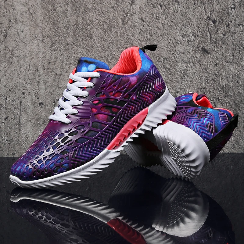 2019 г. Летняя женская повседневная обувь с отверстиями Удобная дышащая белая