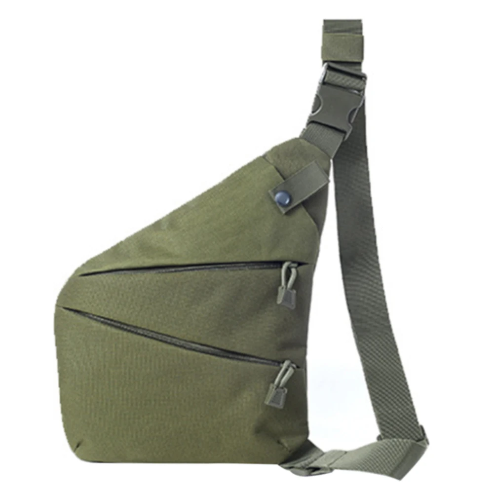 Кобура для кемпинга, противоугонные спортивные очки для занятий на открытом воздухе, нагрудная сумка, сумка для мобильного телефона, для мужчин и женщин, многофункциональная тактическая невидимая - Цвет: Right