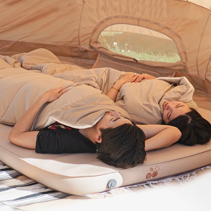 Inflatable Mattress Camping Mattress Naturehike Self-inflating Folding Mattress Comfortable Portable Wear Resistance Thickened Camping Sleeping Pad Air Bed Mattress