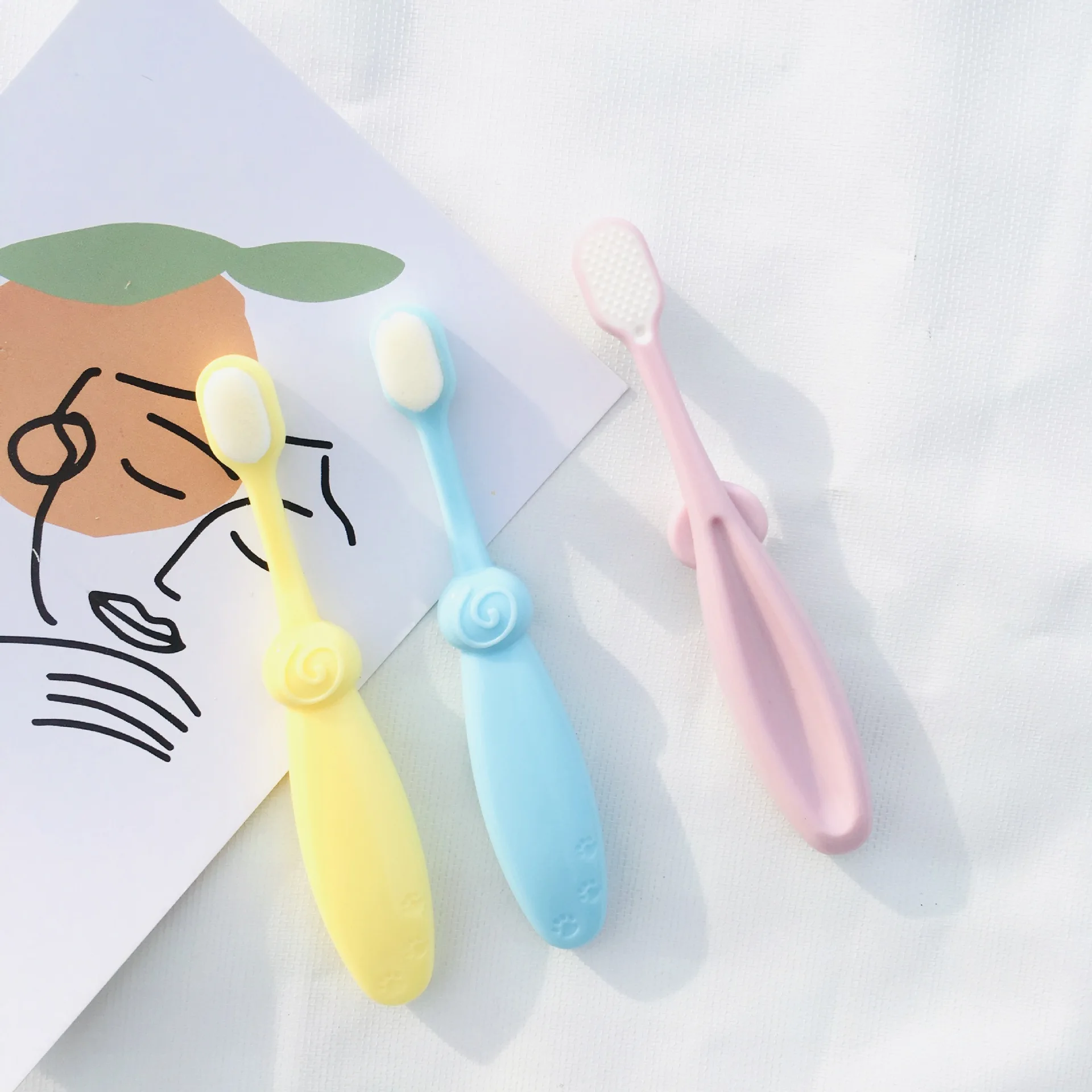 3-8 Years Kids Toothbrush Extra Soft Made of Safe Japanese Micro Nano Materials Protect Child's Gums Best Baby Toothbrush
3-8 Years Kids Toothbrush Extra Soft Made of Safe Japanese Micro Nano Materials Protect Child's Gums Best Baby Toothbrush