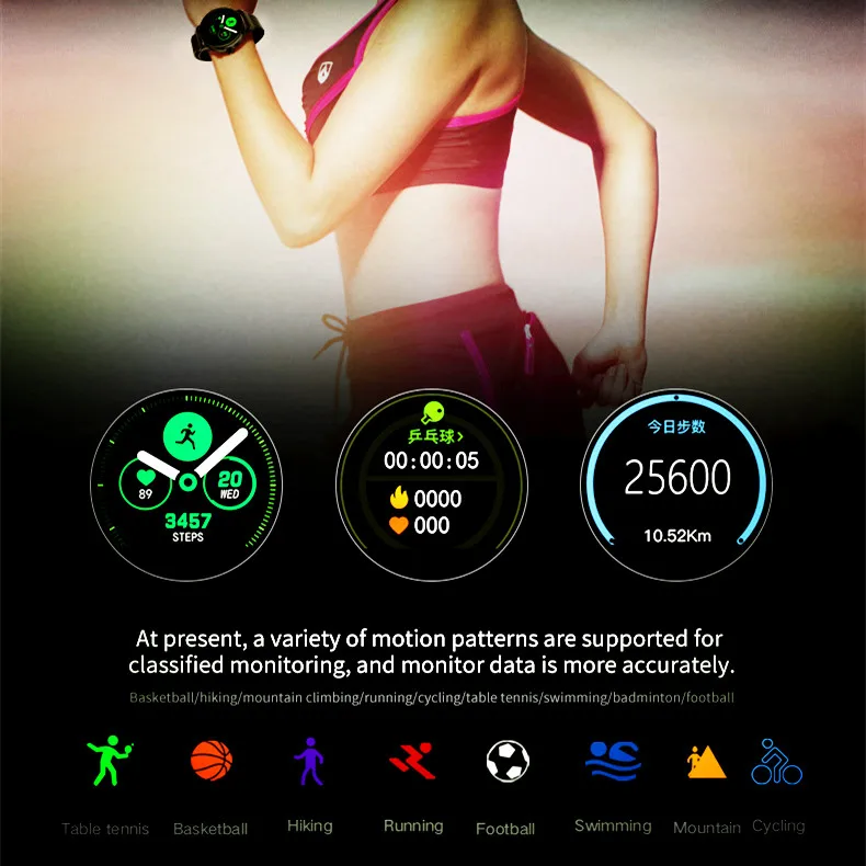 NEW Smart BINSSAW 2020  Bracelet Band With Heart rate Monitor ECG Blood Pressure IP68 Fitness Tracker Wrisatband Smart Watch+BOX