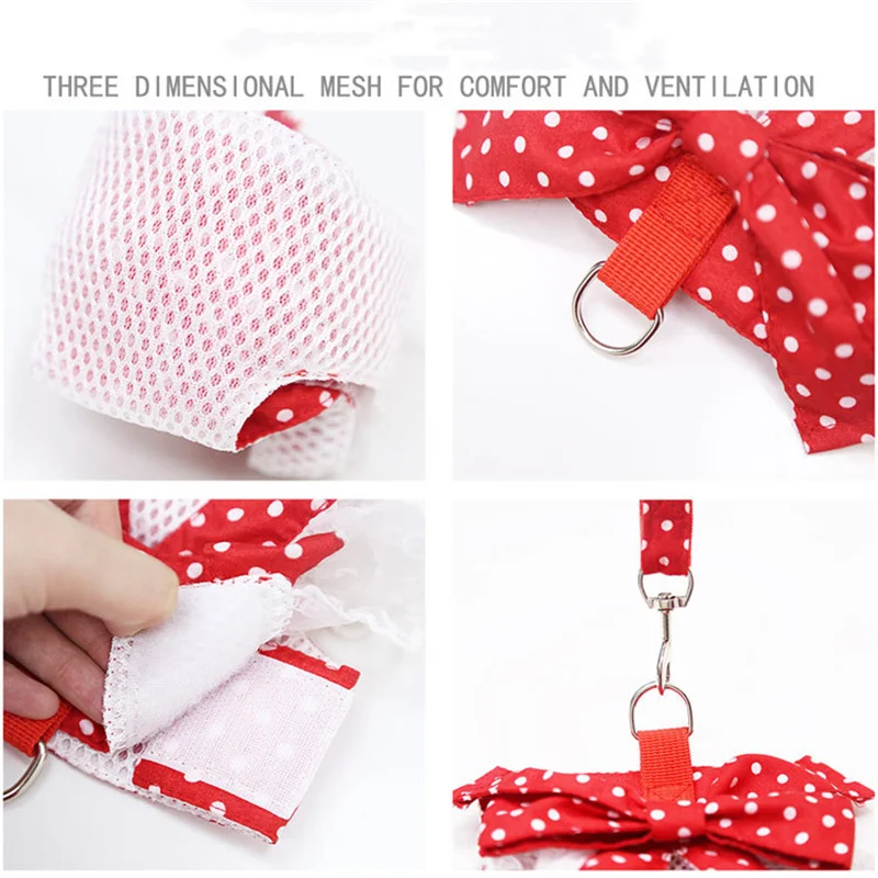 Adjustable Dog Harness Set with Leash - PeticaDeals