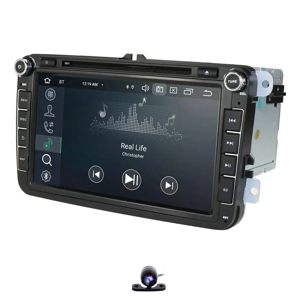 OctaCore двойной 2Din Android 8,0 автомобильный dvd-плеер радио для VW passat b6 b5 cc skoda octavia 2 Polo Golf 5 superb Jetta vw T5 navi