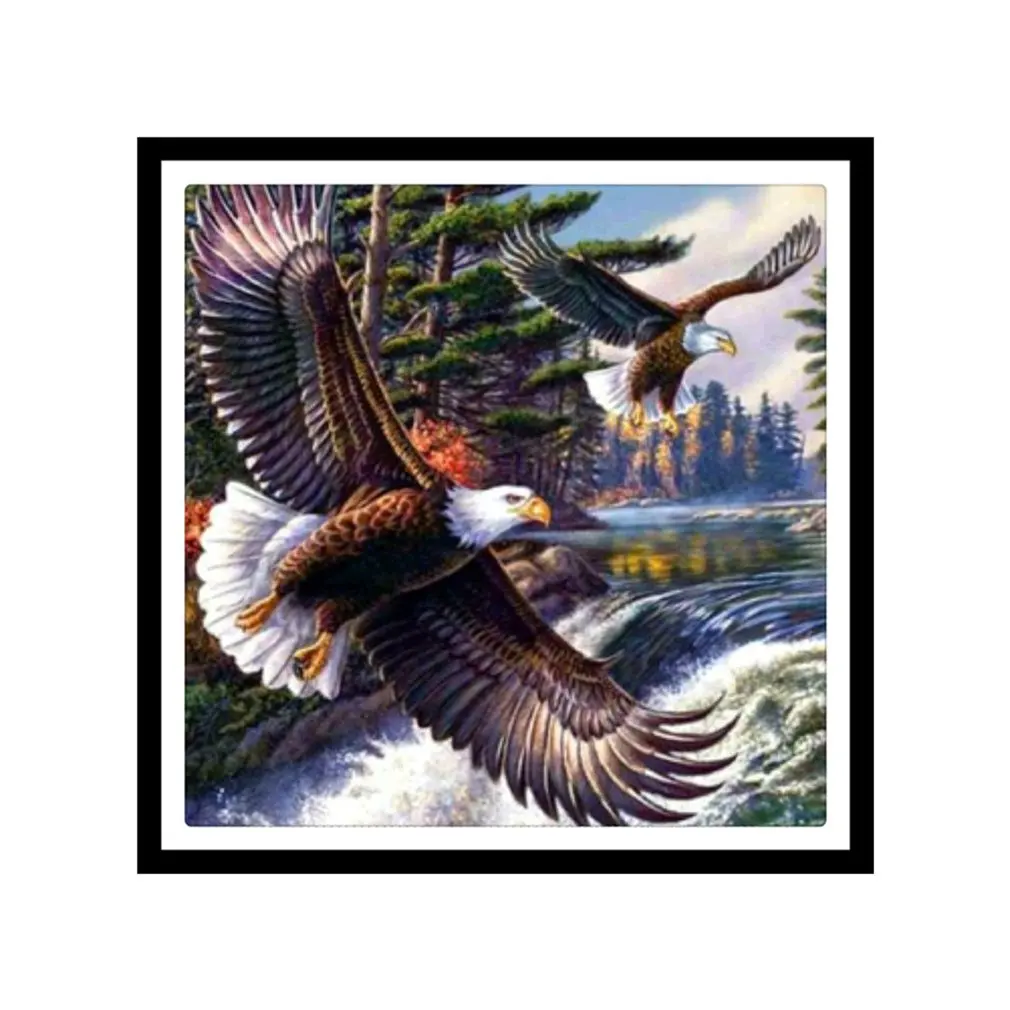 5D eagle Diamond Painting Cross Stitch DIY Mosaic Embroidery Full Square Picture of Rhinestone |