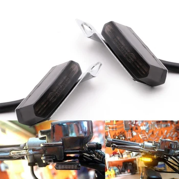 

Universal LED Motorcycle Turn Signal Indicators Front Rear Blinker Lights For Honda Yamaha Kawasaki Suzuki Car Accessories