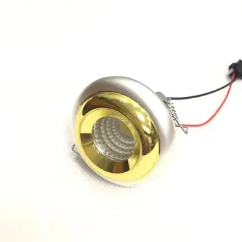 

10pcs/lot 3 W LED Mini Einbauleuchte Round verstellbarer balck Spot Deckenlampe 220 V LED-Schrankleuchte