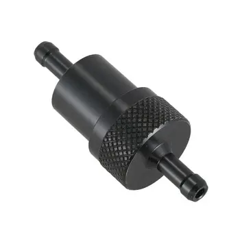 

1pc 0.3inch Universal motorcycles Fuel Filter Motorcycle Dirt Quad Bike ATV Black CNC Inline Fuel Gas Filter accessories