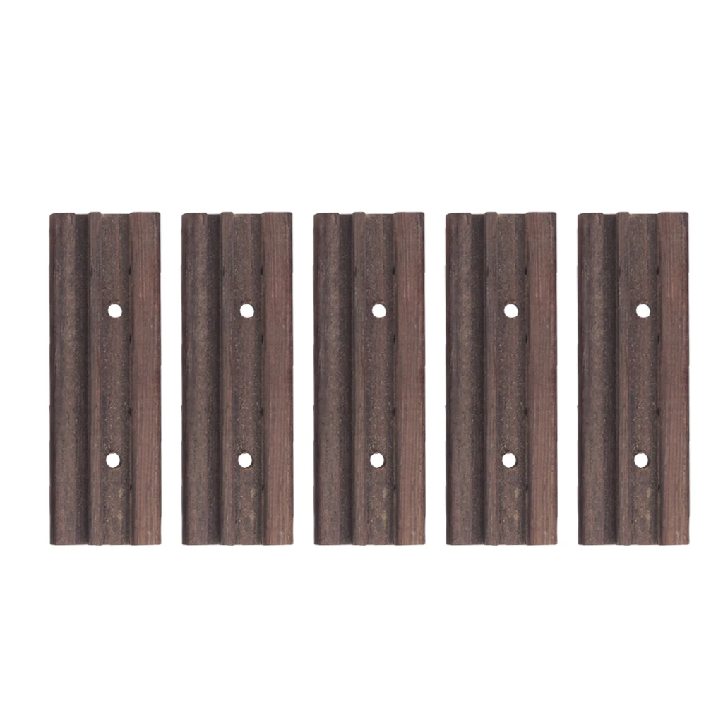 

5pcs/ 1set Ukulele Bridge Rosewood Ukulele Bridge For 21'' Soprano 4 Strings Guitar Ukulele Guitar Parts Replacement
