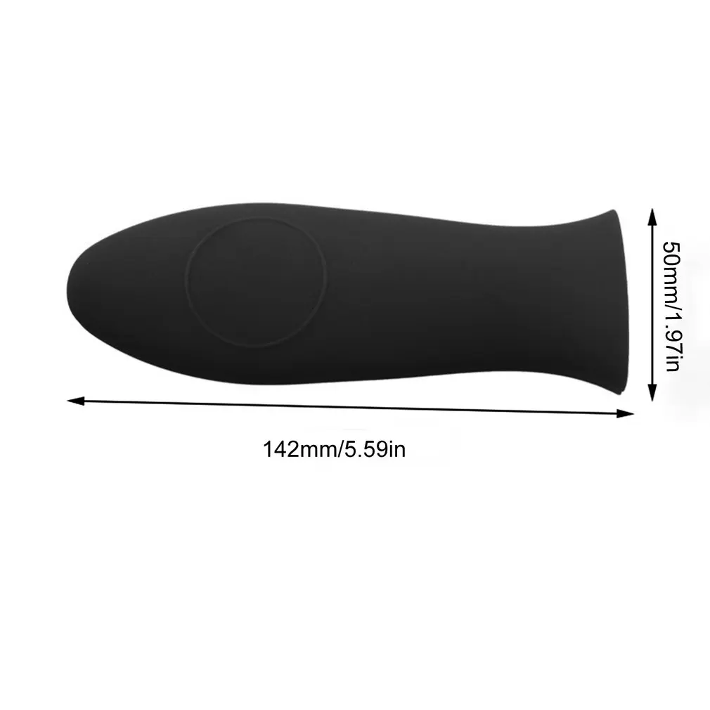 Non-Slip Silicone Hot Handle Holder Potholder Cast Iron Skillet Grip Sleeve Cover Pots Pans Handle Parts Kitchen Tools Cookware pot handle cover,pot handle holder