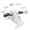 Electric Rehabilitation Machine Elderly Leg Arm Exercise Training Bike Body Recovery Fitness Slimming with LCD Screen EU Plug 3