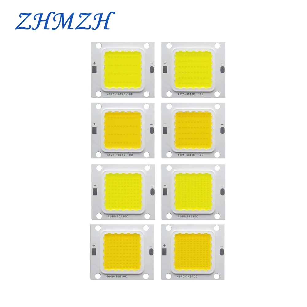 

10pcs/Lot LED Chip DC30-36V Super Brightness SMD Chips 20W 30W 50W 70W LED COB Beads For Outdoor FloodLight 1500mA 2100mA