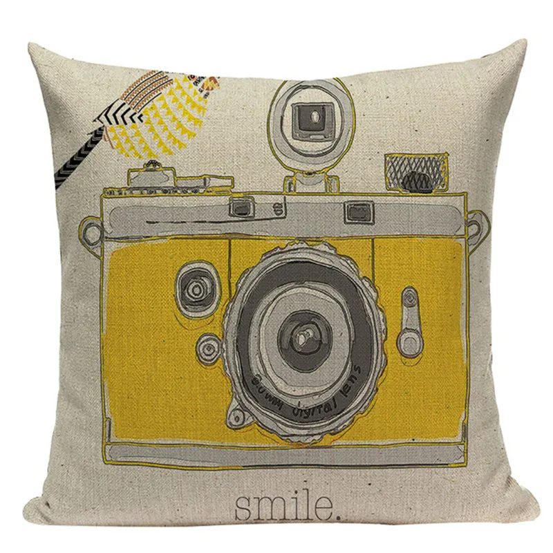 Чехол для подушки с животными из мультфильмов домашний стул геймеров