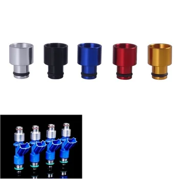 

4Pcs/Set Aluminum Injector Adapter Fuel Hat Nozzle Modified Auto Parts Dedicated Universal Tools 2020NEW Car-styling Parts Tools