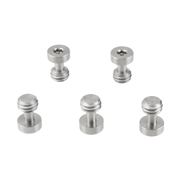 Hexagon Socket Head Cap Screw Bolt 3/8" Male Thread Stainless Steel For Camera T