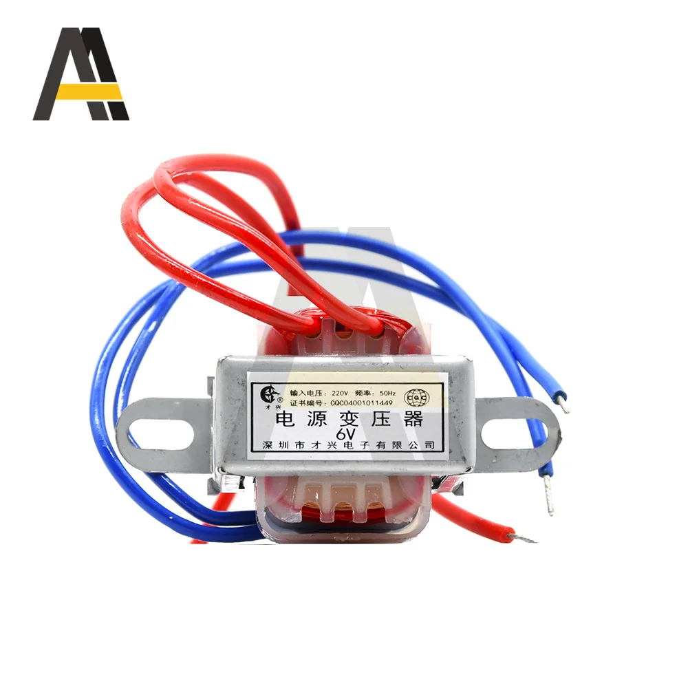 Transformateur EI41 5W 220V 380V à 6V/9V/12V/15V/18V/24V AC alimentation au  pied DB-5VA les touristes/