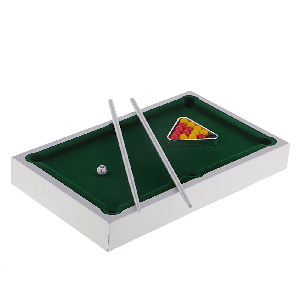 Family Set Friend Gathering Play Tabletop Billiards Mini Snooker Table Sport