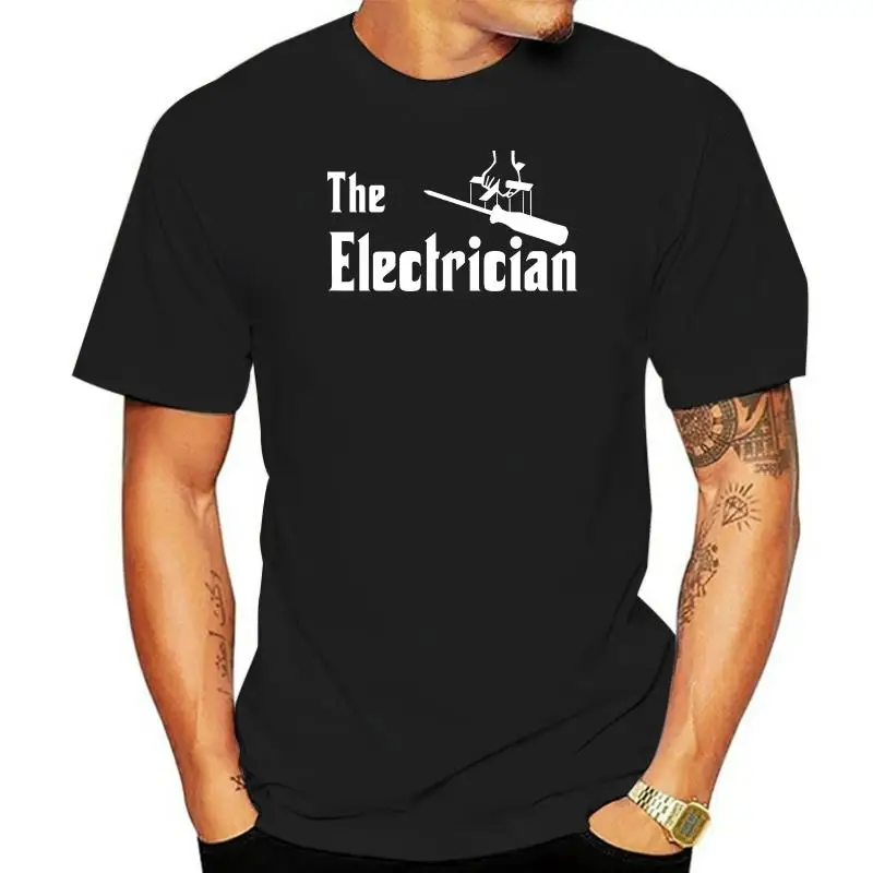 Fashion Tee Shirt The Electrician Mens 