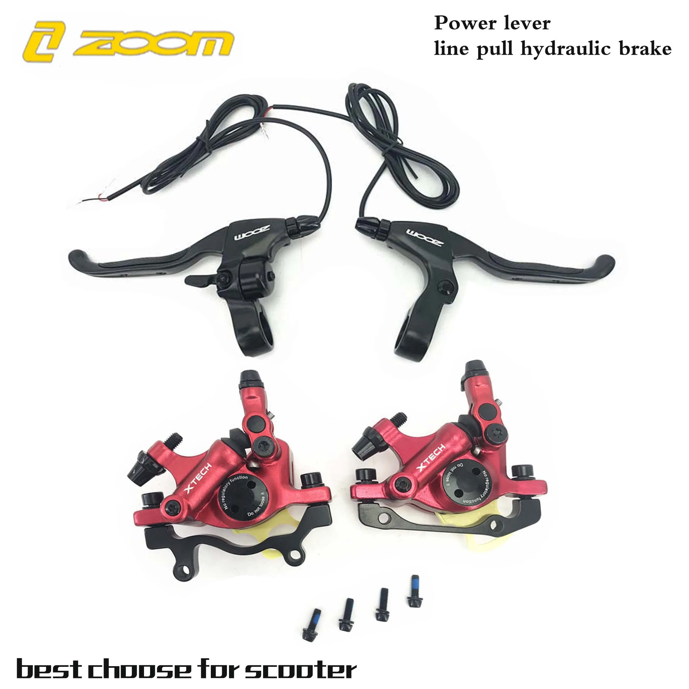 Electric Scooter Brake Lever Zoom Power Brake Lever On Electric Folding