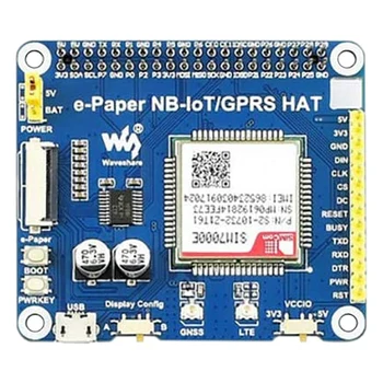 

Waveshare E-Paper IoT Driver HAT for Raspberry Pi SIM7000E Module E-Paper Raw Panels Supports NB-IoT/EMTC/GPRS