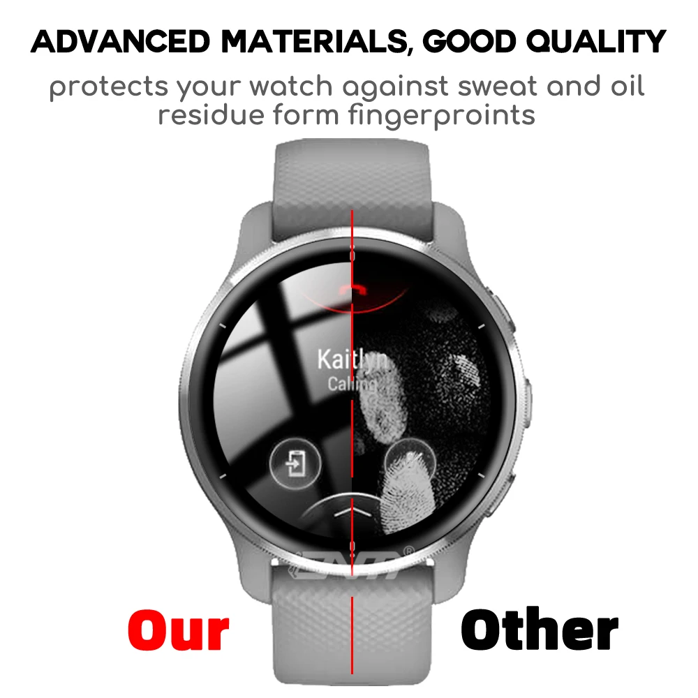 5D Screen Protector Film For Garmin Venu 2 Plus Sq Music 2S Smart Watch Soft Protective Cover for Garmin Venu2 Plus (Not Glass)